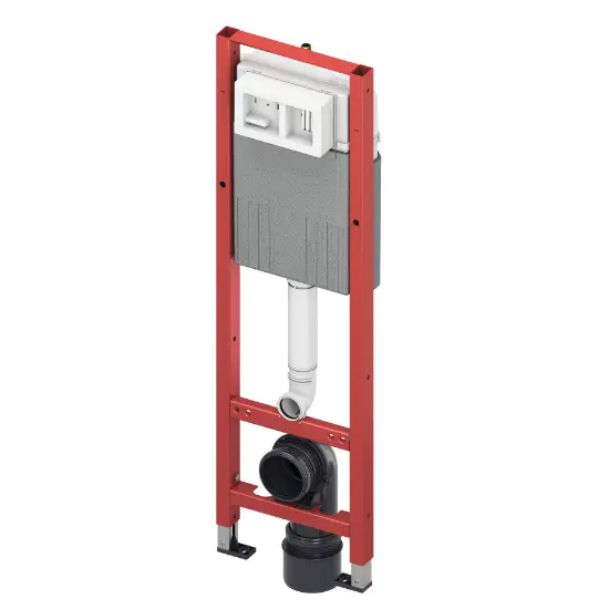 TECE TECEbase 320 x 135 x 1120 mm stelaż do WC podtynkowy uruchamianie z przodu 2/4l